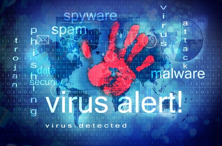 Virus alert! spyware, spam, malware