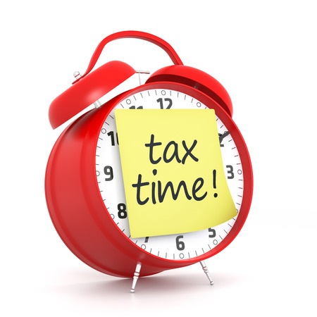 Tax time alarm clock