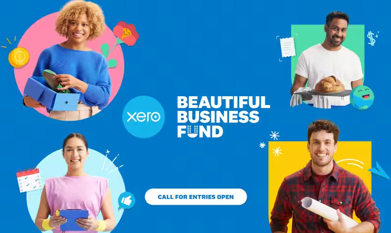 Xero Beautiful Business 
Fund call for entries open