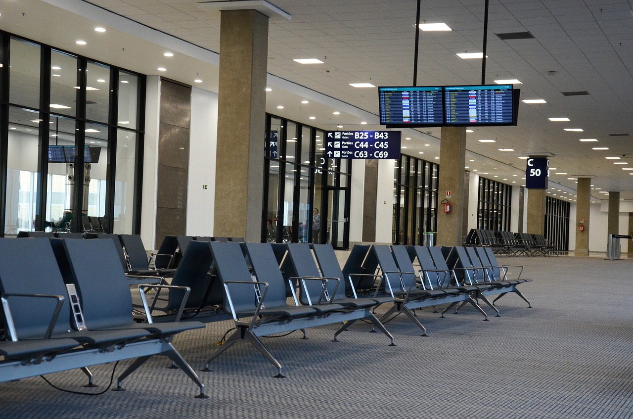 Business Update – 2 December 2021 - An empty airport, as the omicron strain delays the reopening of Australia's international borders
