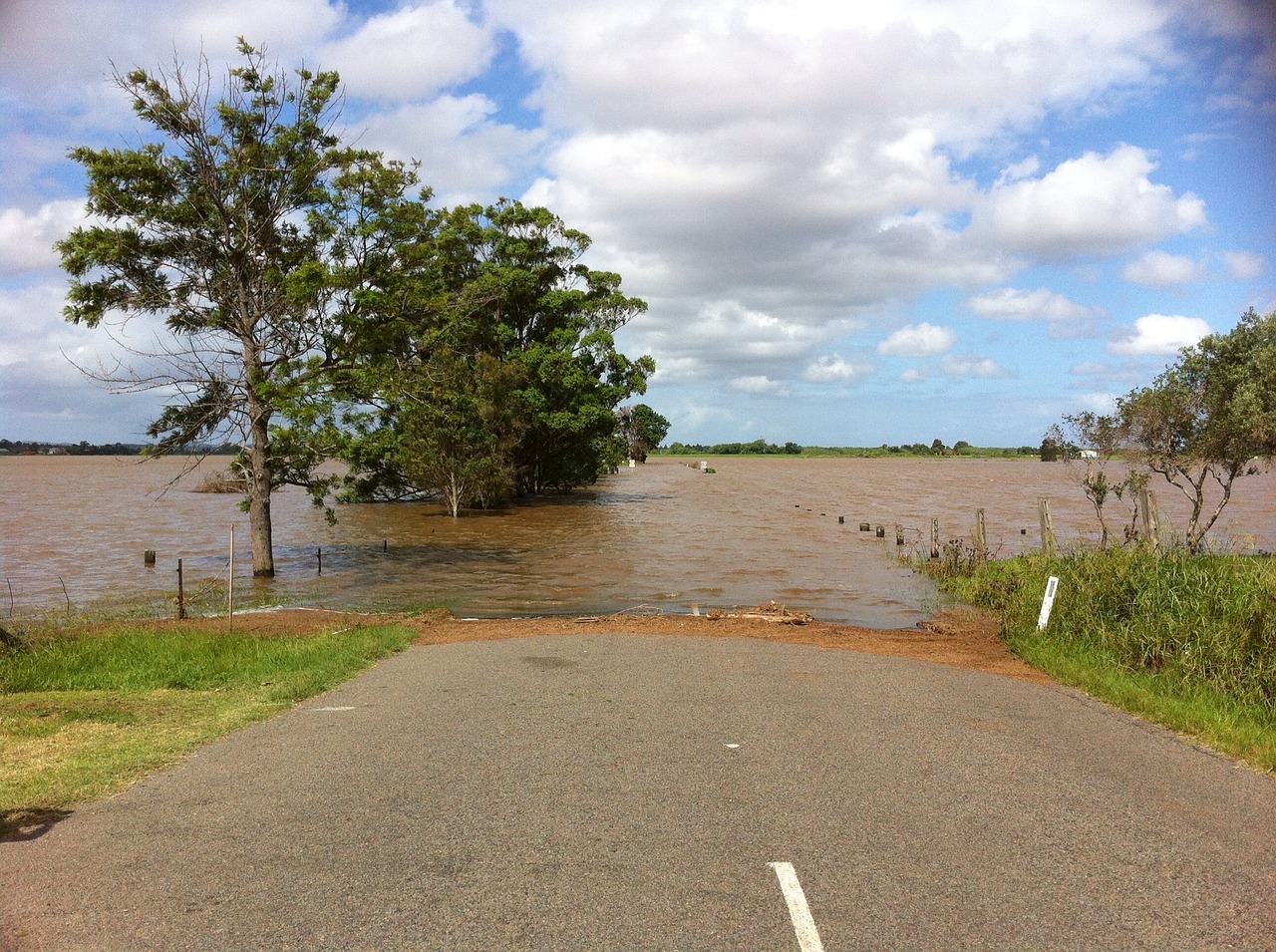 Business Update – 14 March 2022 - A road leading into floodwaters.