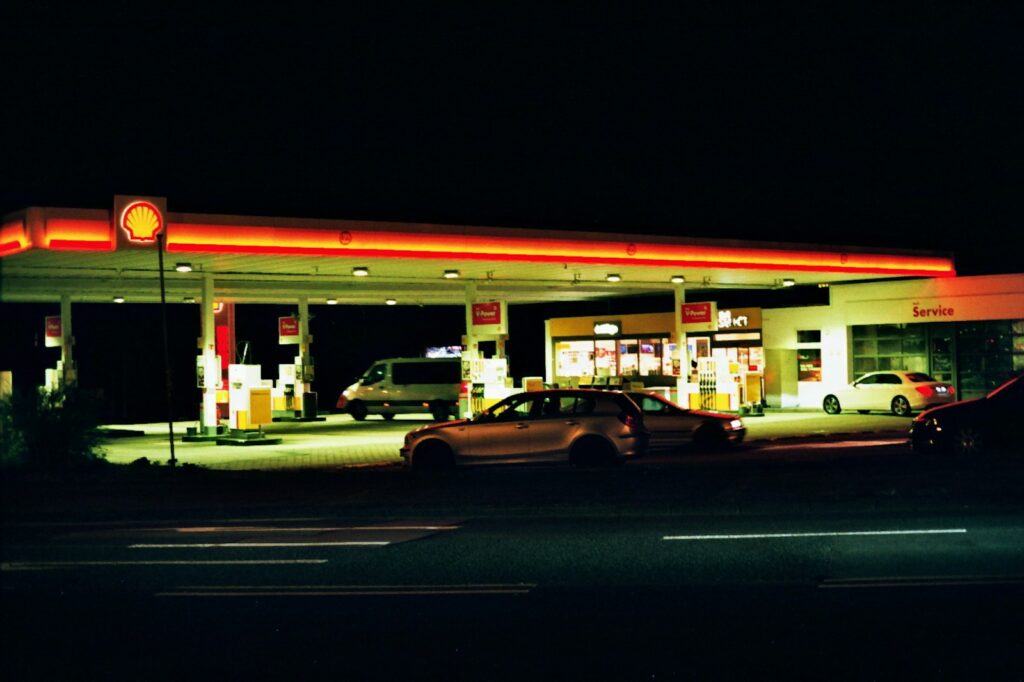 Business Update – 7 March 2024 - car parked in front of Shell service station at night time