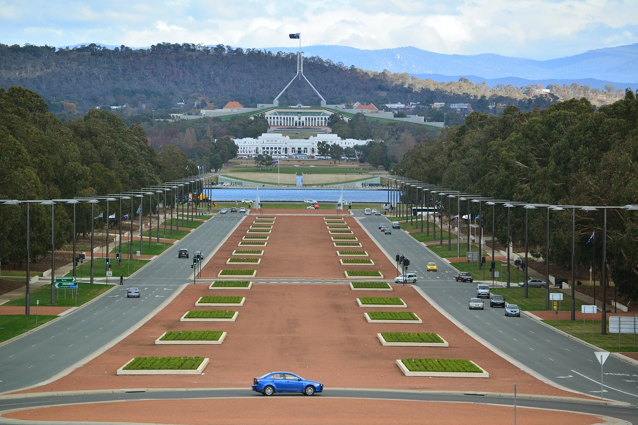Federal budget 2020: what does it mean for you? - A view down Anzac Parade towards Parliament House